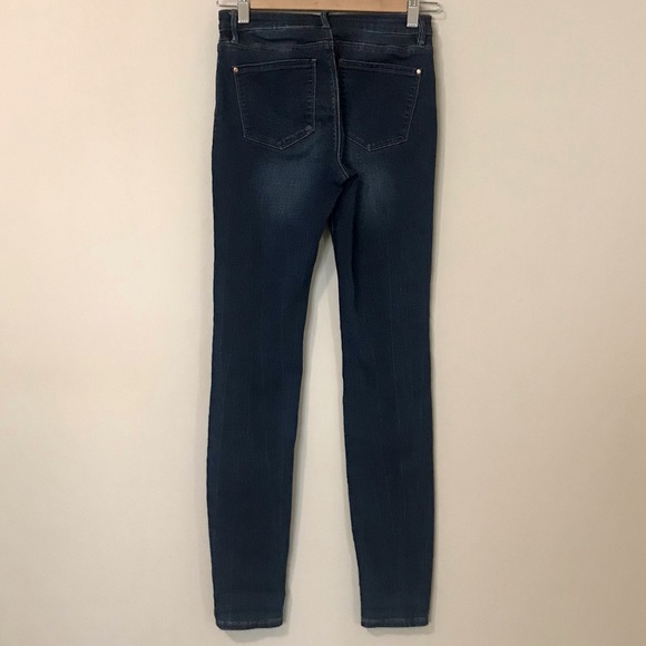 Eighty Two Dark Blue Ripped Jean - Picture 2 of 4